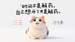 治愈语录桌面