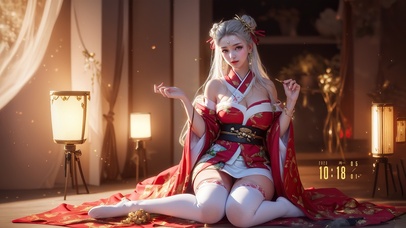 纯欲系古风女生