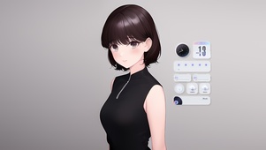 4k短发女孩
