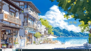 沿海小镇