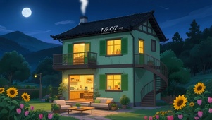 萤火虫鸣的夏夜