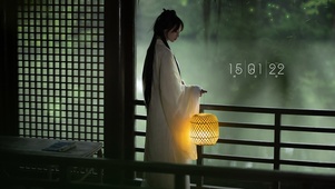 白衣古装美女