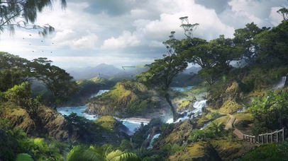 梦幻山林之境