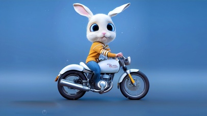 骑上我心爱的小摩托