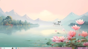 清新主题--文艺荷花