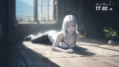 温柔而不炽烈，令人忍不住凝视