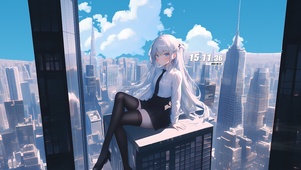 纯欲JK制服少女