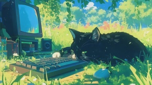 潜入绿色的梦里