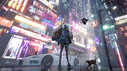 赛博朋克未来城