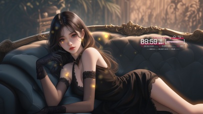 在诉说着某种柔和而深邃的故事