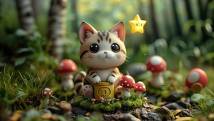 可爱招财猫