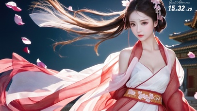 4K清纯古风纯欲无限循环-6