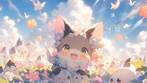 开心小猫