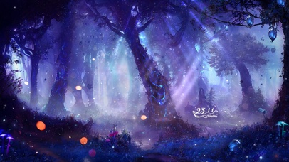 治愈唯美梦幻森林