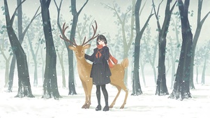 下雪天