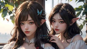 清纯双子姐妹