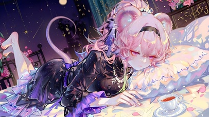 躺着的少女-林雨霞