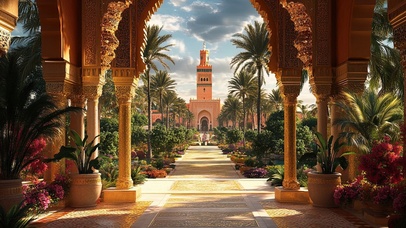 异域风情宫廷建筑