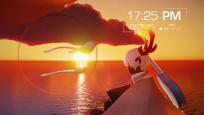 夕阳西下