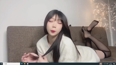 居家 性感JK黑丝大长腿美女