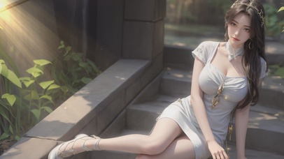 4K国风气质美女