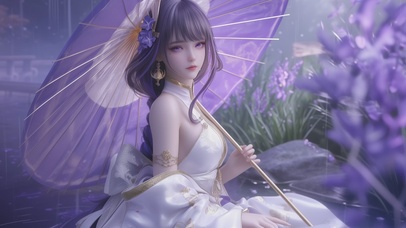 梦幻甜美治愈女孩