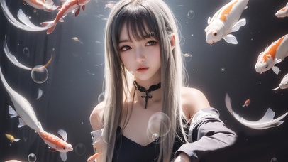 4K唯美清纯女孩