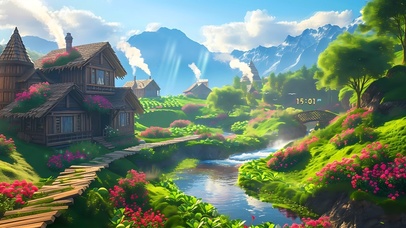 4K唯美世外桃源 