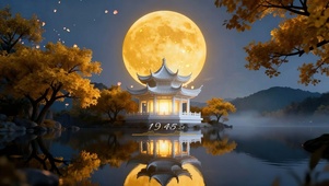 明月碧水映楼台—让孔明灯动起来