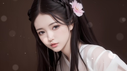 4K清纯气质古风美女