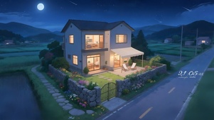 宁静夏夜