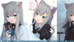 猫羽雫主题