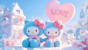 可爱kitty猫