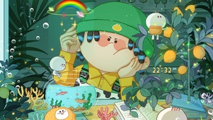 唯美治愈动漫幻想