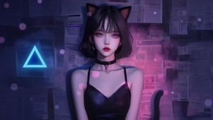 4K纯欲猫耳少女