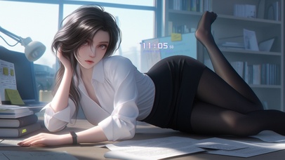 如同迷雾中的月亮，朦胧而诱人