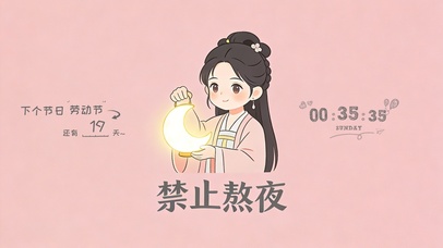 禁止熬夜
