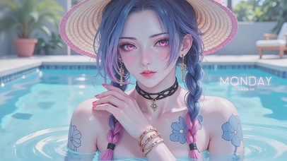 金克斯的泳池派对