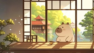 慢生活卡皮巴拉