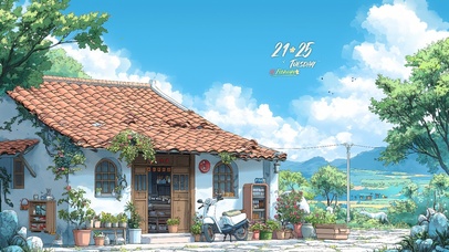 护眼 村中小卖部