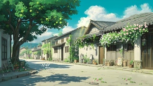 古镇街道小巷