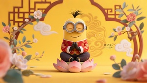可爱香蕉人