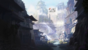 6K古城小镇