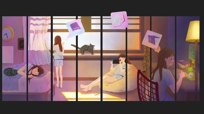 女孩一天的简单宅女生活