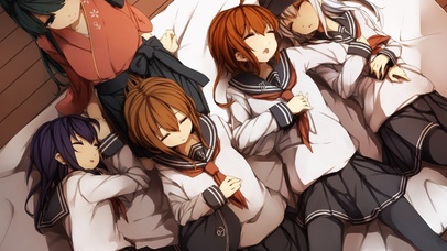 4K熟睡的少女们