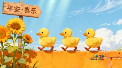 萌鸭伴夏，平安喜乐