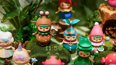 泡泡玛特森林雨