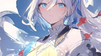 二次元冷艳少女