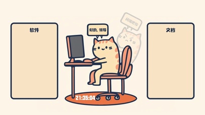 打工人分区壁纸 发疯文学