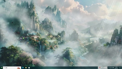 古风仙境-桌面主题
